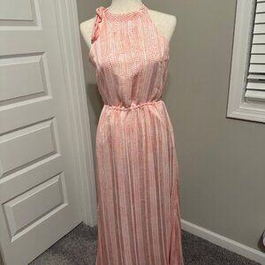 Brand new Banana Republic Dress, Orange/White, Size XS